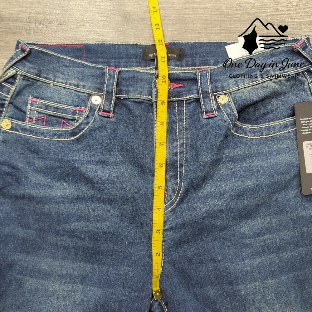True Religion Halle High Rise Super Skinny Jeans Size 29 (8) - Picture 4 of 6
